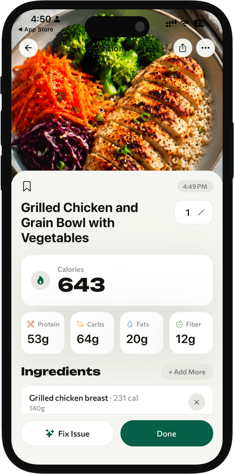 Know exactly what you eat
